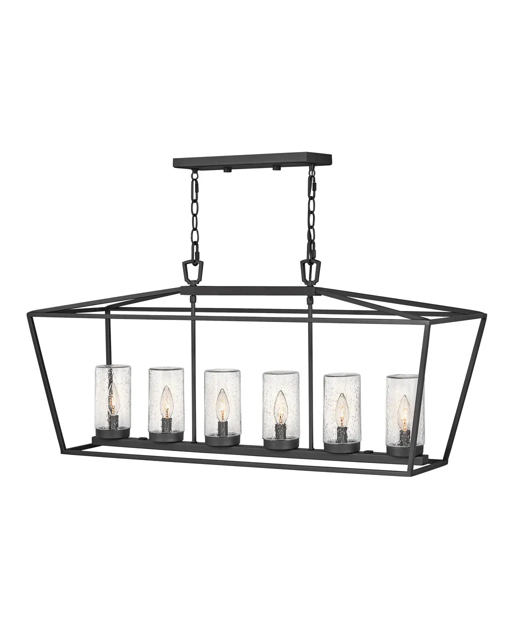 Alford Place LED Outdoor Lantern in Museum Black