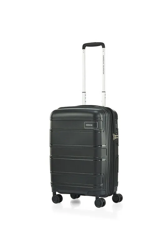 American Tourister - Light Max 55cm Small cabin case - Black