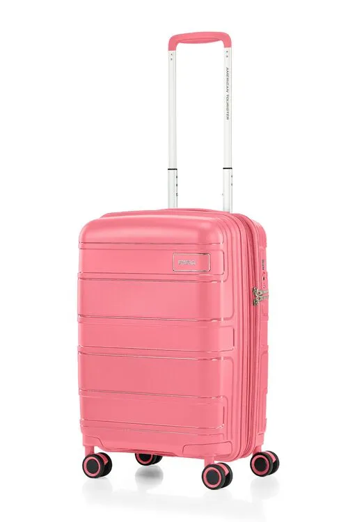 American Tourister - Light Max 55cm Small cabin case - Pink Blush