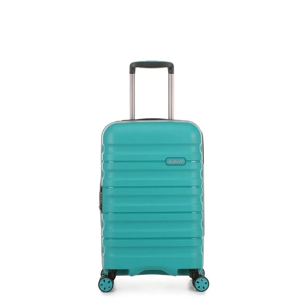 Antler Lincoln 56cm Carry On Hardsided Luggage - Teal