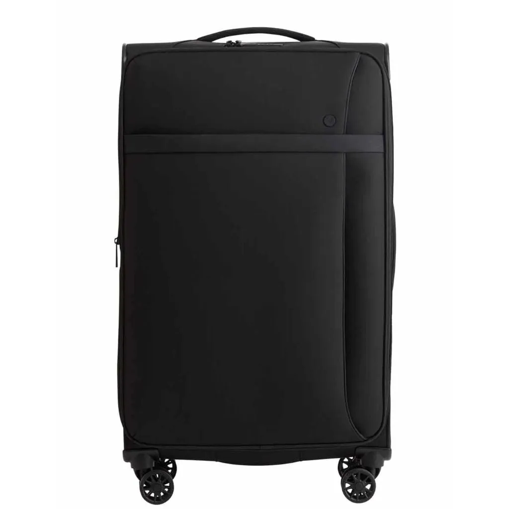 Antler Prestwick 83cm Large Softsided Luggage - Black