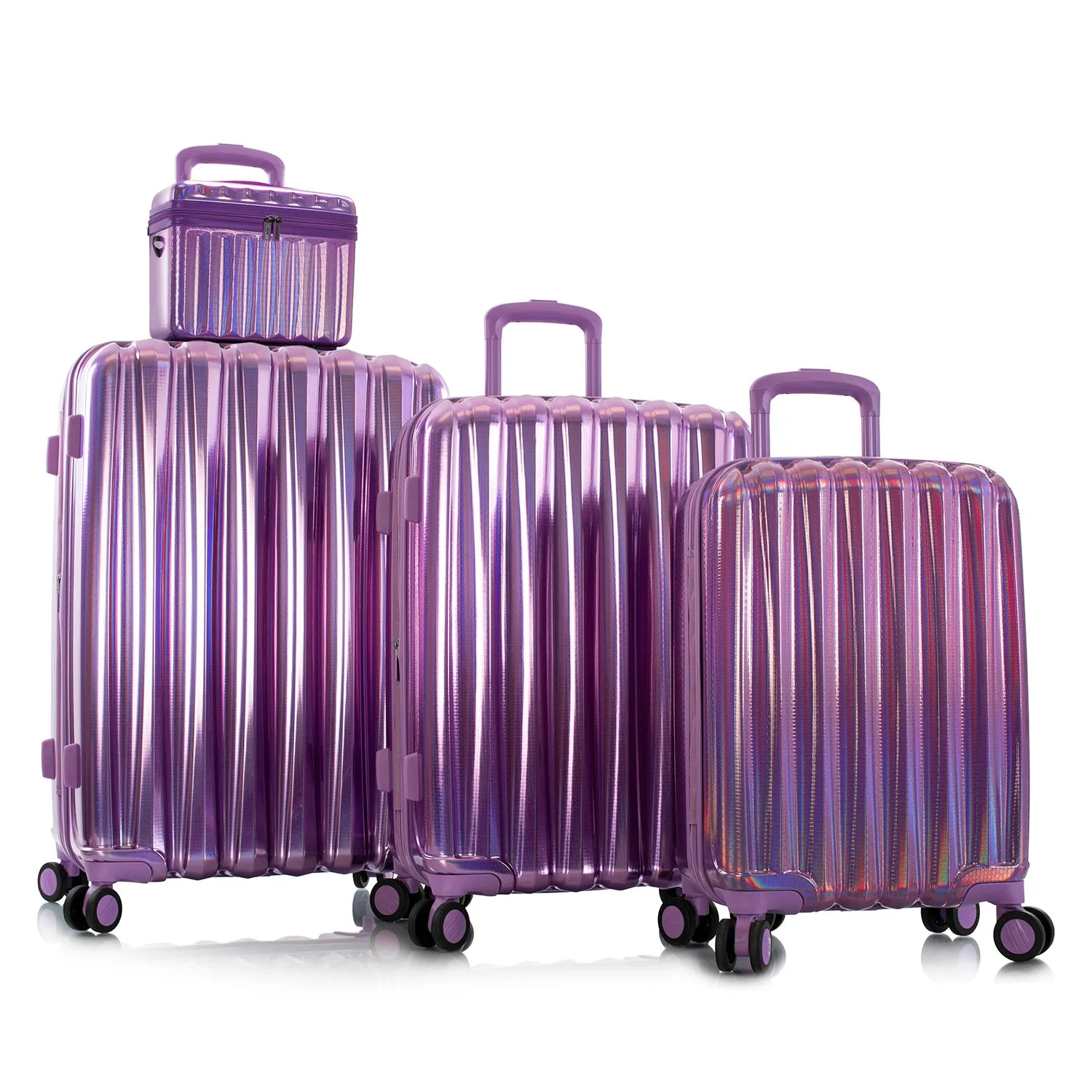 Astro 4 Piece Luggage Set | Metallic Colours Luggage