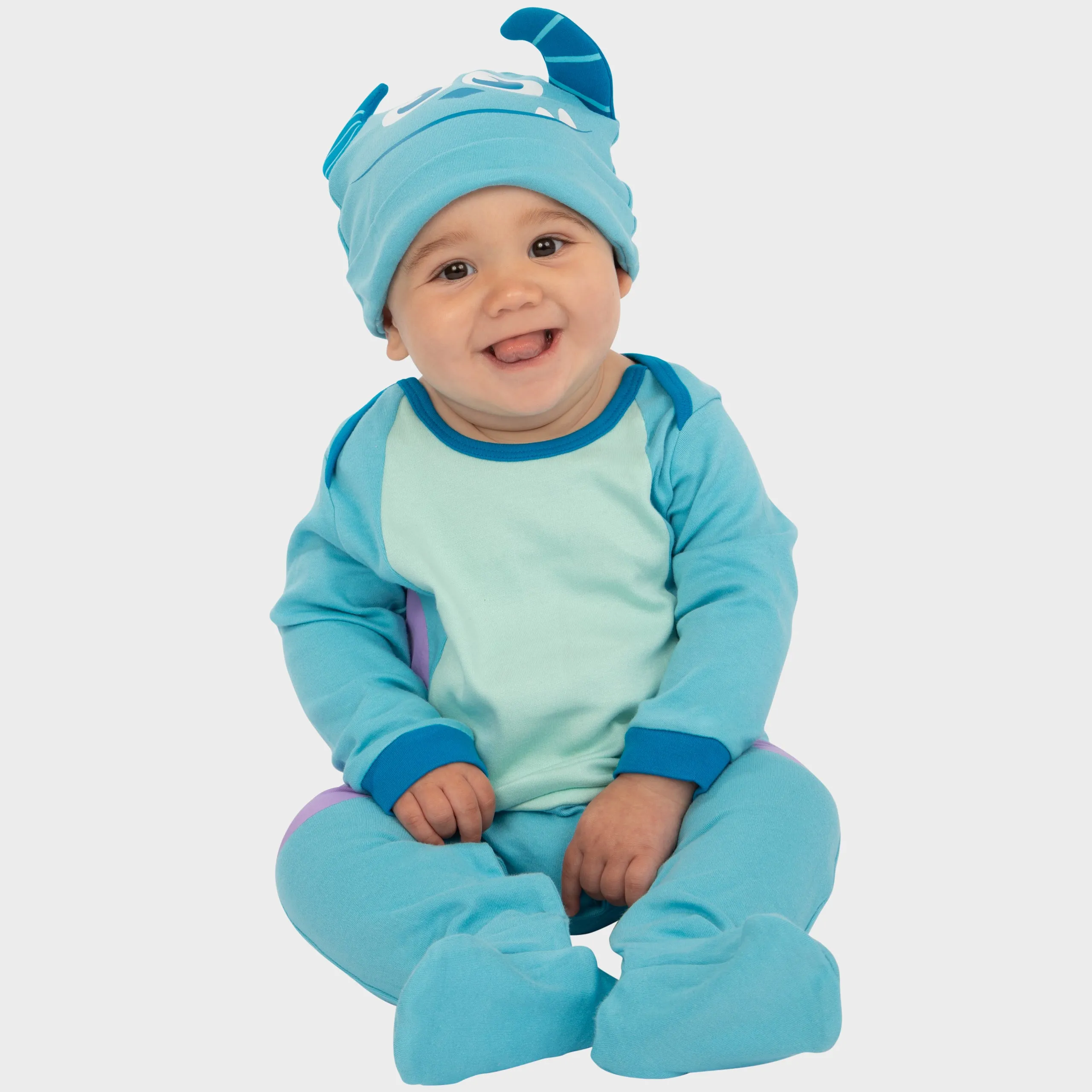 Baby Sulley Sleepsuit and Hat Set