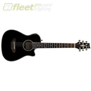 Beaver Creek BCRB501CEBK Traveler Guitar - Black