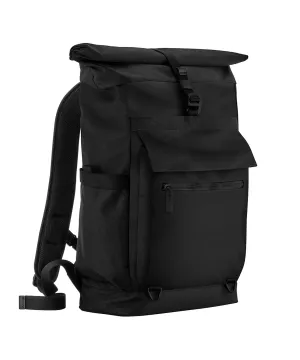 Black - Axis roll-top backpack