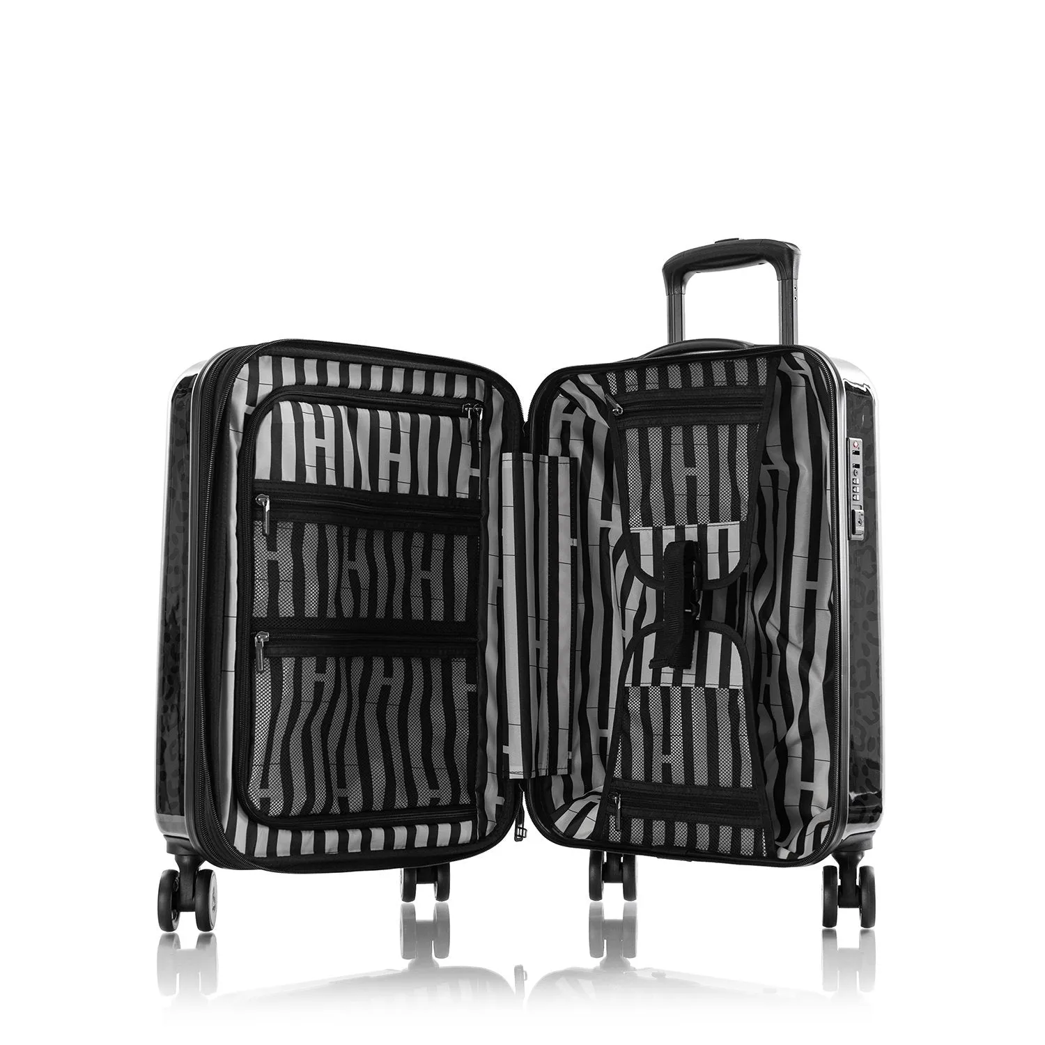 Black Leopard Fashion Spinner™ 21" Carry-on