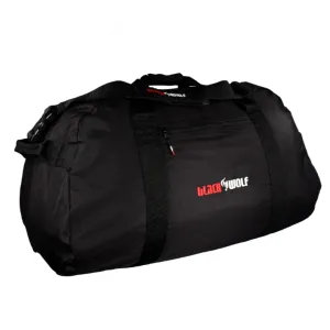 Black Wolf - DufflePack 100 packable Duffle - Jet Black