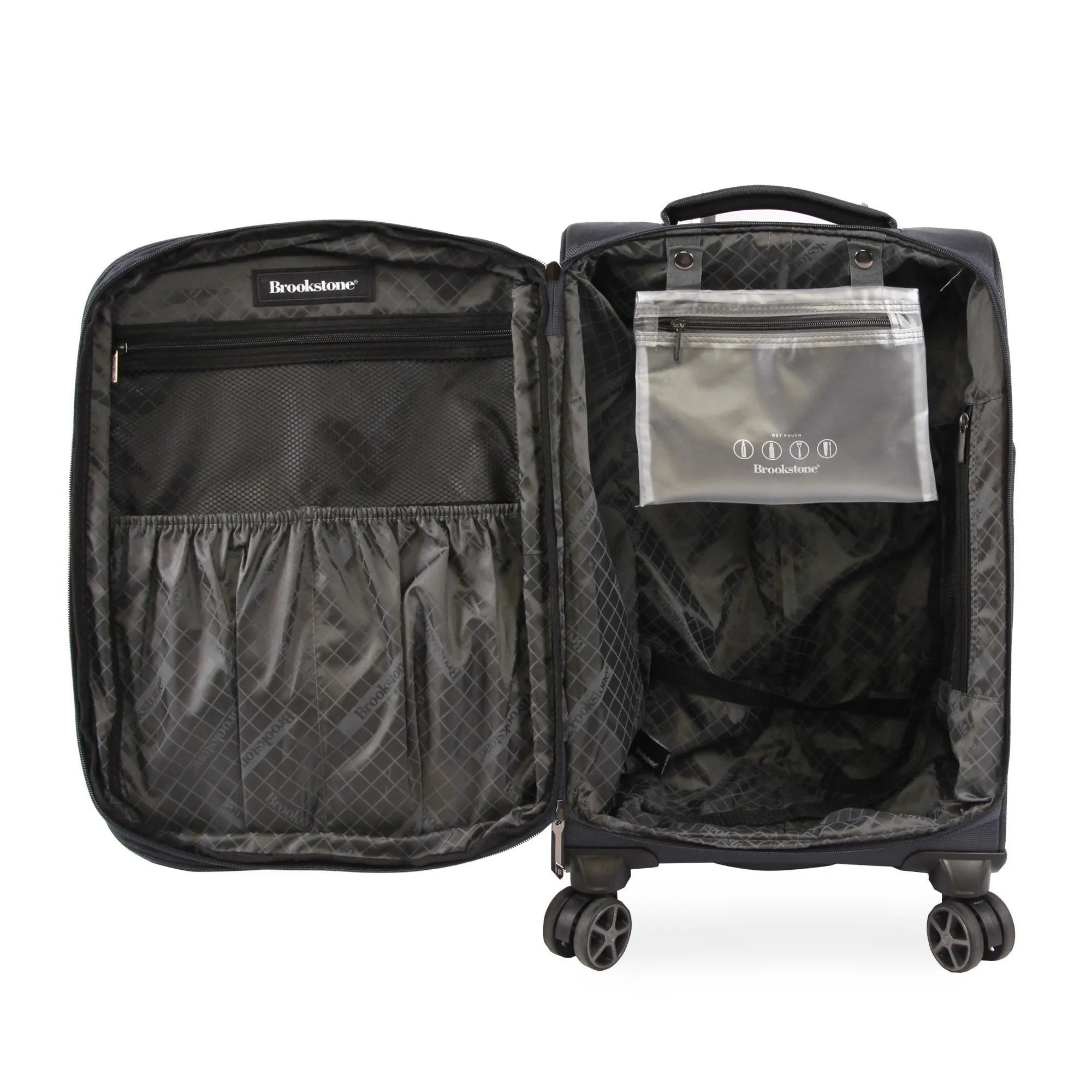 Brookstone Elswood 21" Softside Carry-On Spinner