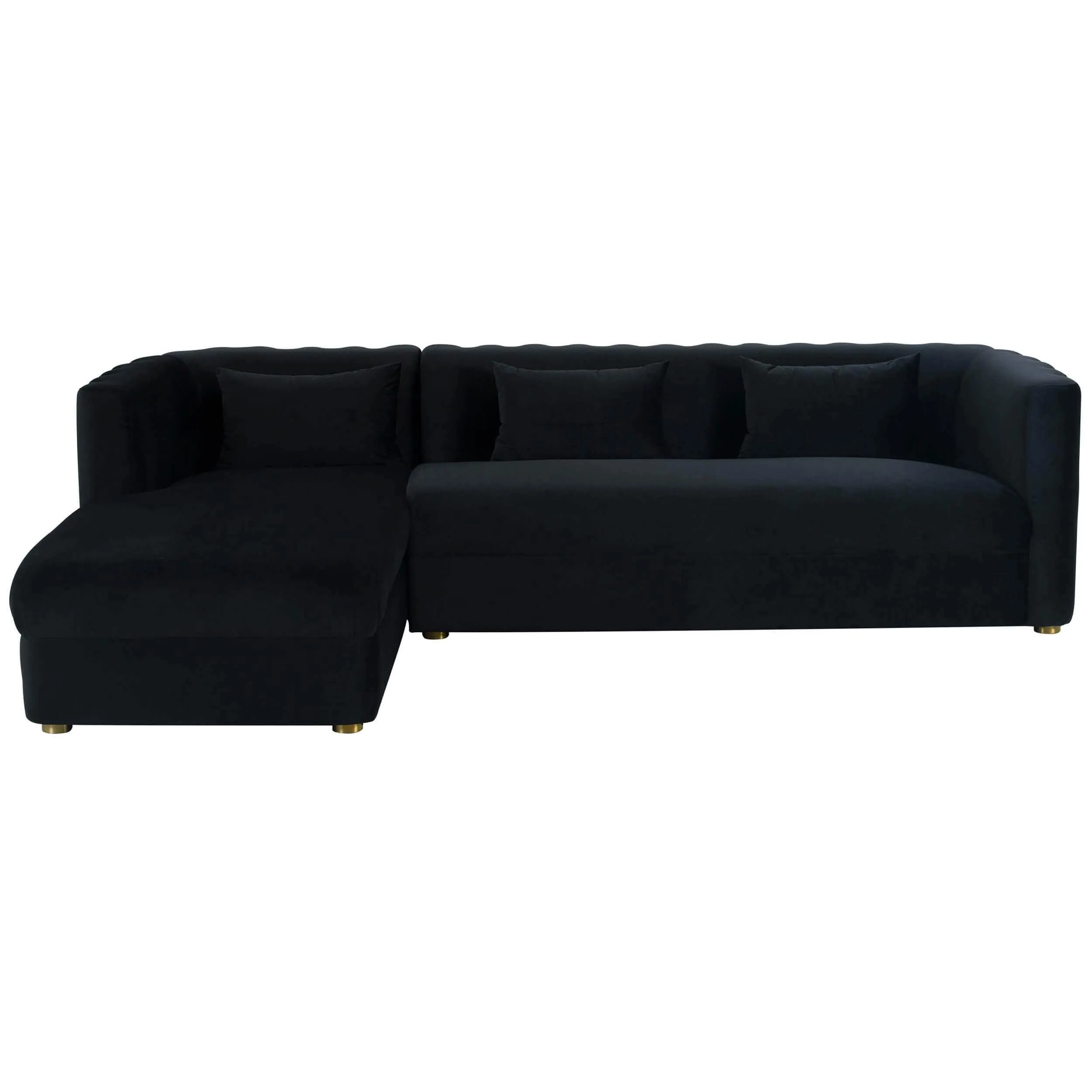 Callie Sectional LAF, Black