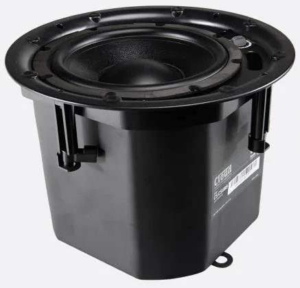 Cloud Electronics CS-CSUB8B Ceiling Subwoofer Speaker (Black) - 8"