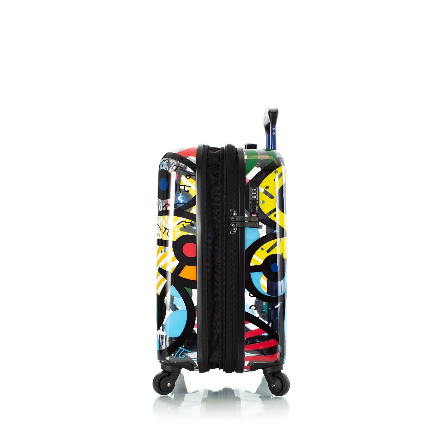 CYBER MONDAY DOOR CRASHER 2024 - Britto - Butterfly Transparent 21" Carry-on