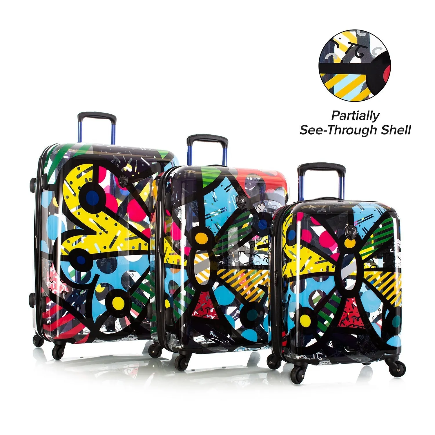 CYBER MONDAY DOOR CRASHER 2024 - Britto - Butterfly Transparent 3pc Set