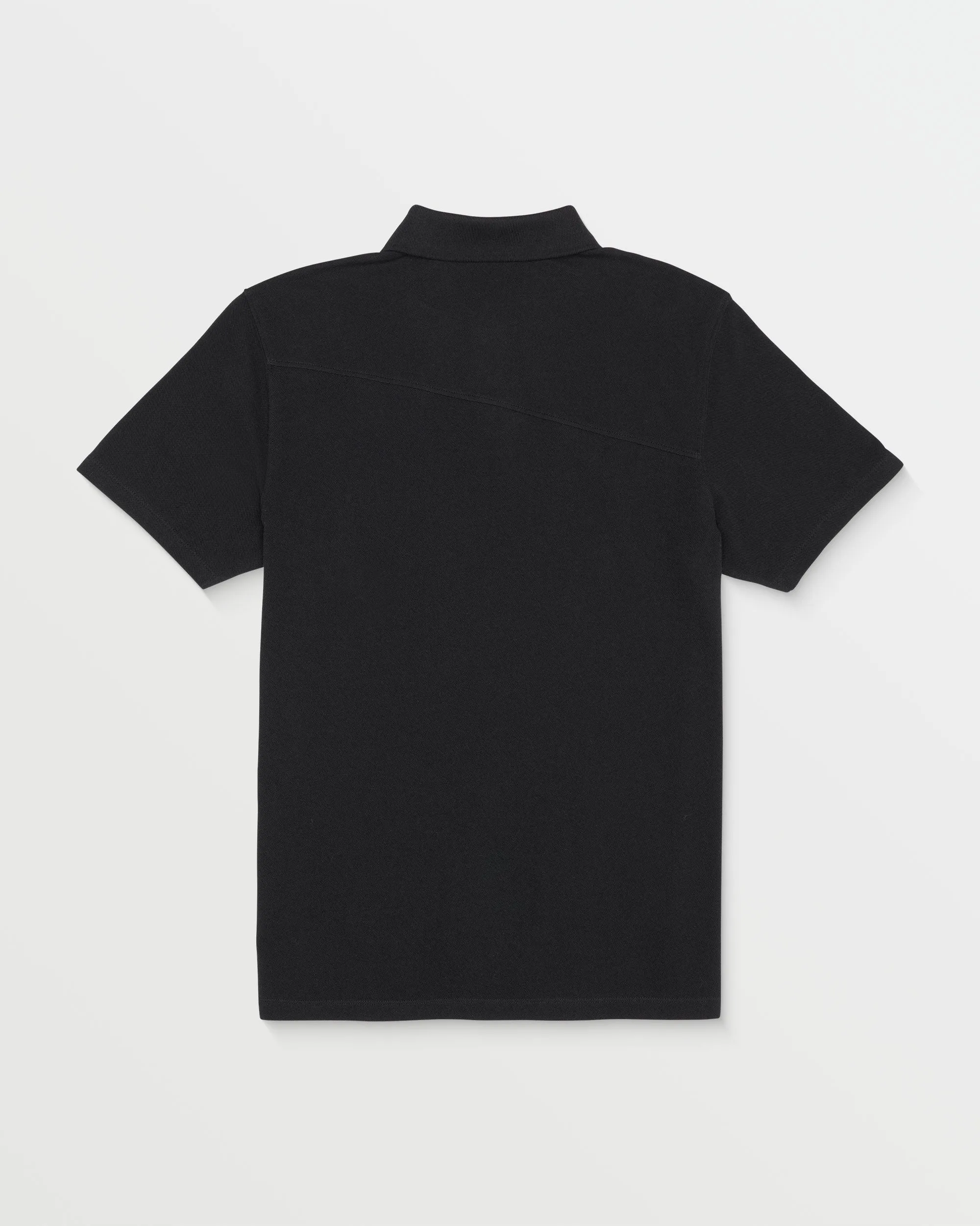 Dagger Polo Short Sleeve Shirt - Black