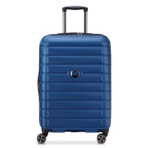 Delsey Shadow 66cm Expandable Medium Luggage - Blue