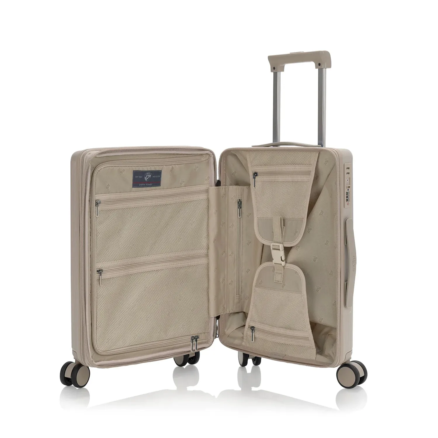 Earth Tones Hardside 21' Carry-On Luggage