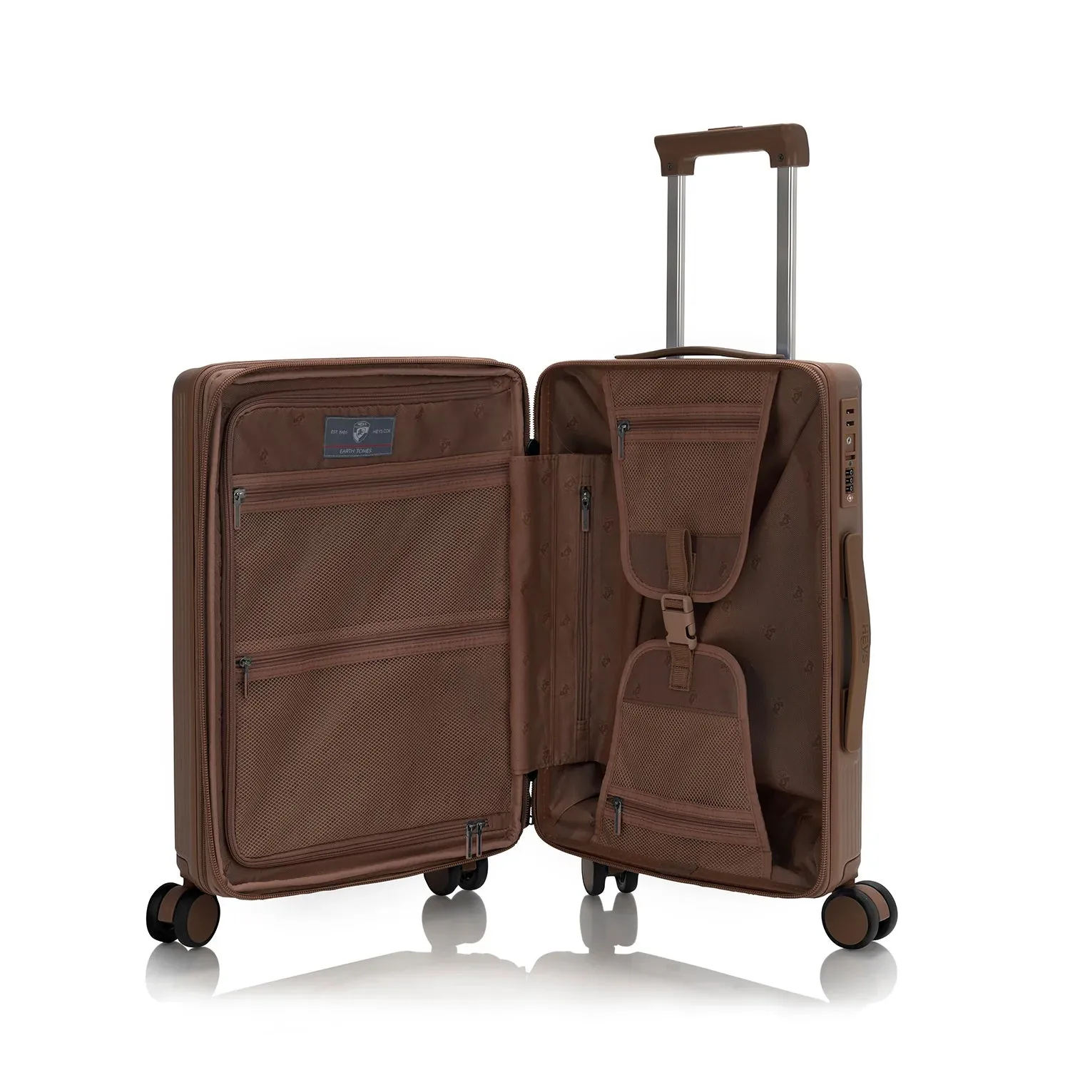 Earth Tones Hardside 21' Carry-On Luggage