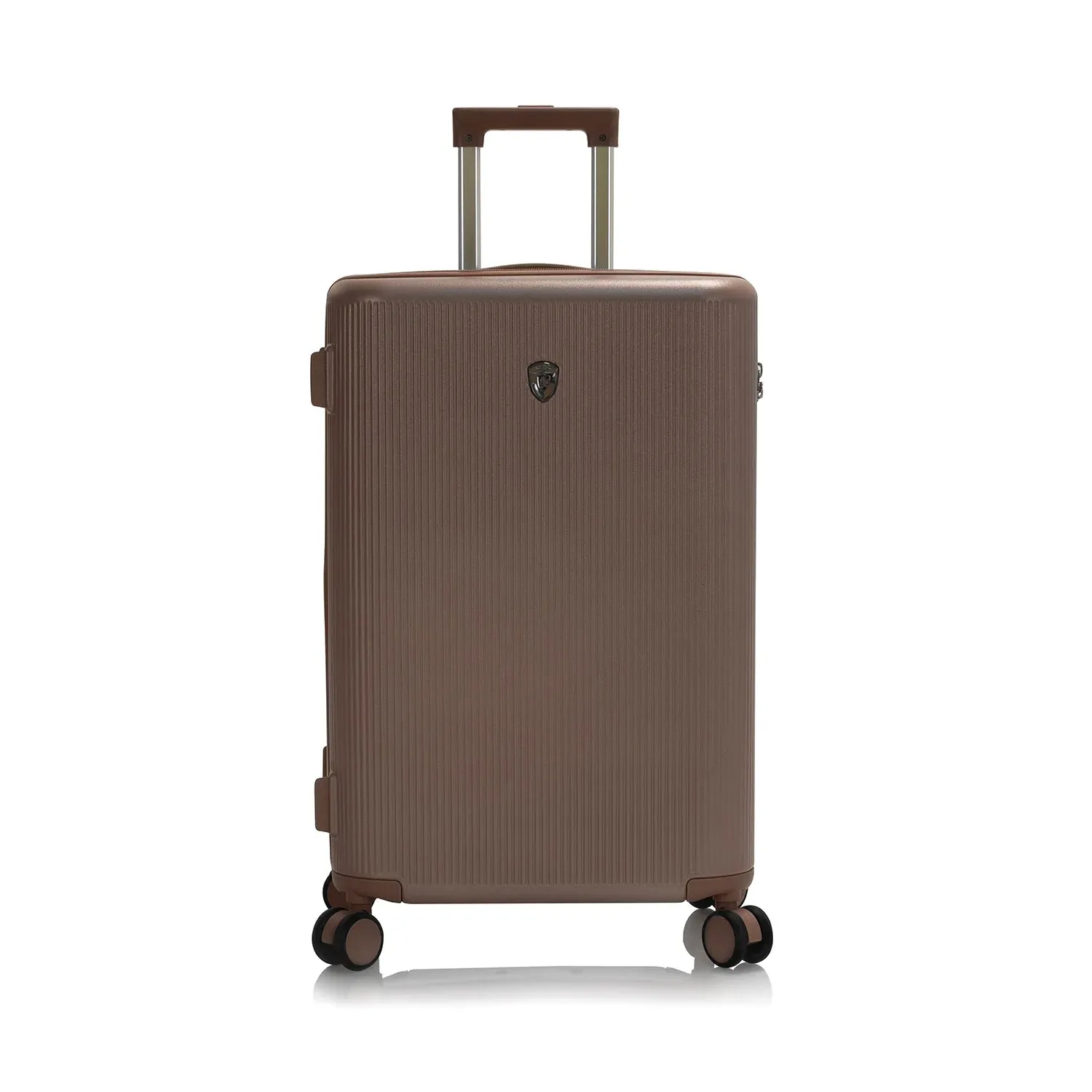 Earth Tones Hardside 26" Medium Checked Luggage