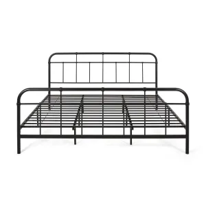 Enrique Industrial Design Iron Bed