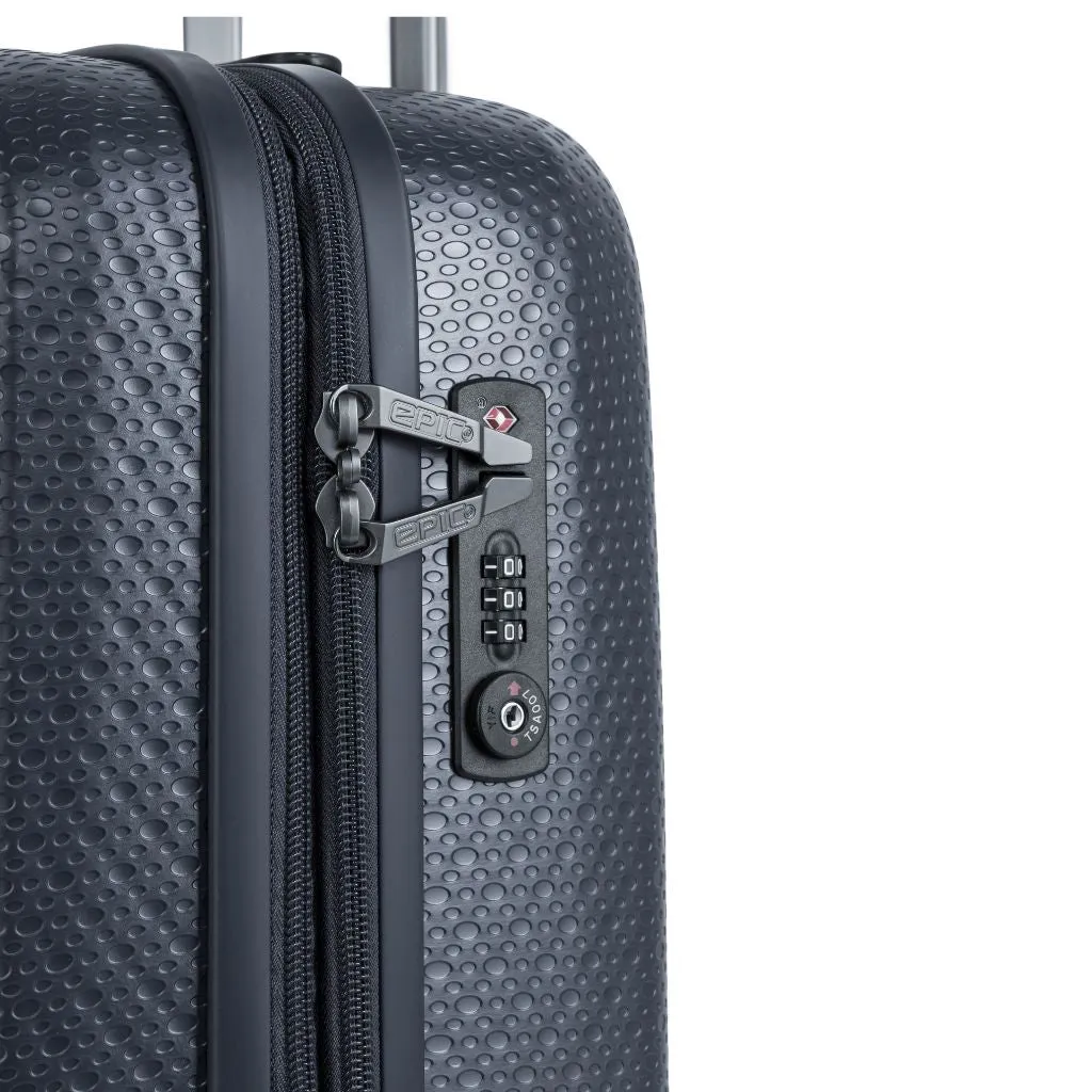 Epic GTO 5.0 55cm Carry On Expander Suitcase - Midnight Blue