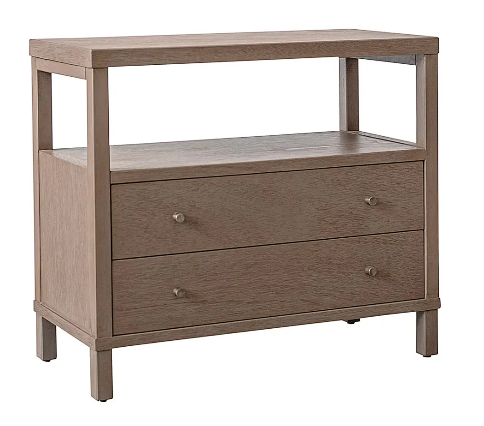 Gerald 2 Drawer Nightstand