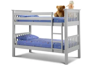 Heavy Duty Pine Bunk Bed with Mattress Bundle