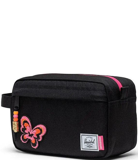 HERSCHEL SUPPLY CO. Chapter Travel Kit - BUTTERFLY SWIRL NIGHT