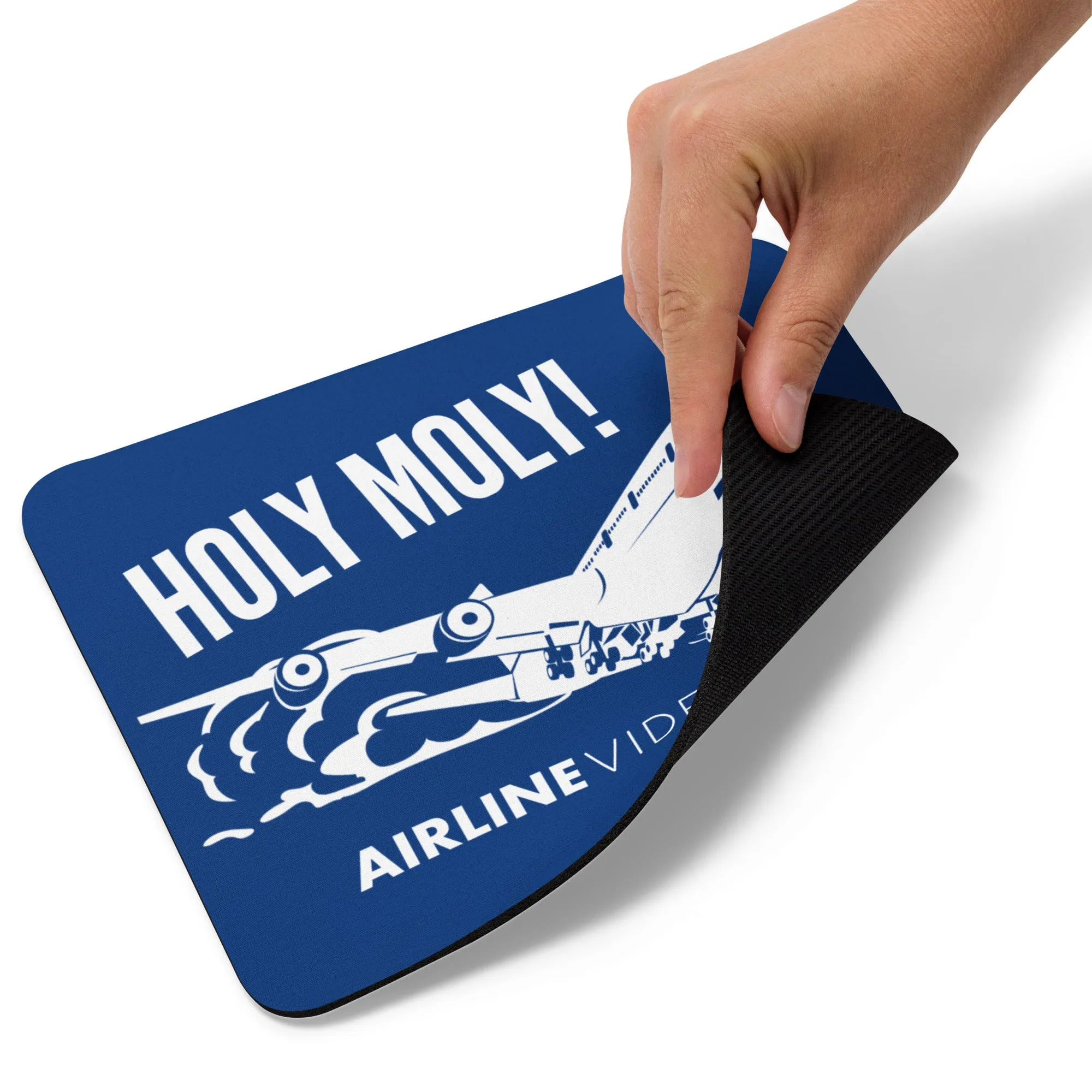 HOLY MOLY! (BLUE) Mouse pad