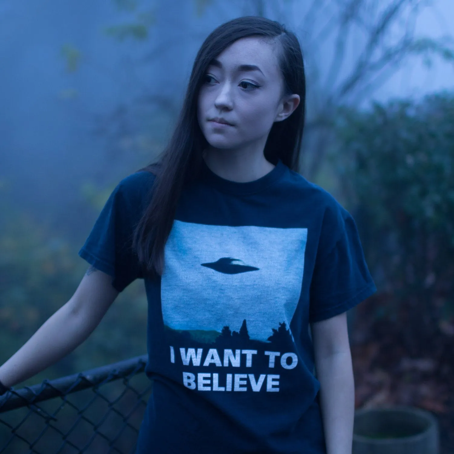 I Want To Believe Slim Fit Tee