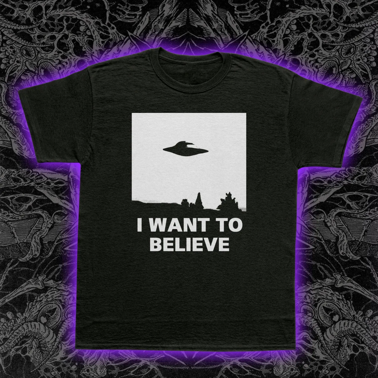 I Want To Believe Slim Fit Tee