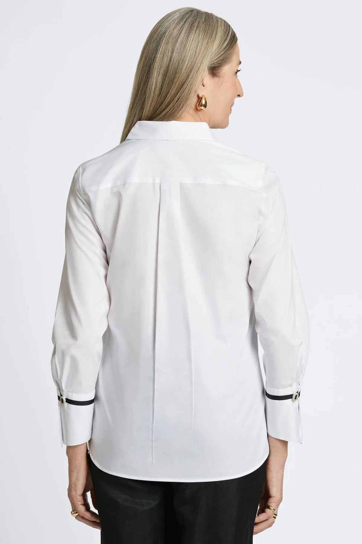 Iris Stretch Matte Sateen No Iron Shirt