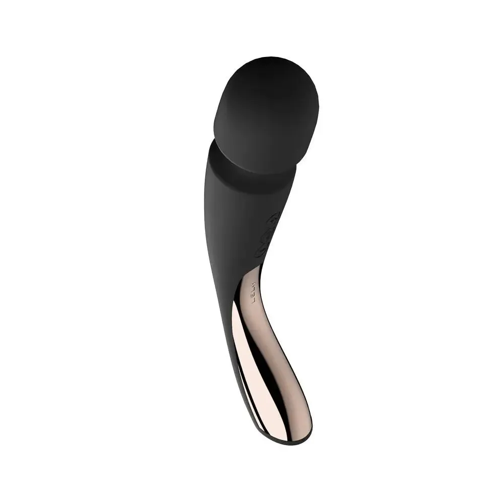 Lelo Silicone Black Rechargeable Multi-speed Wand Massager