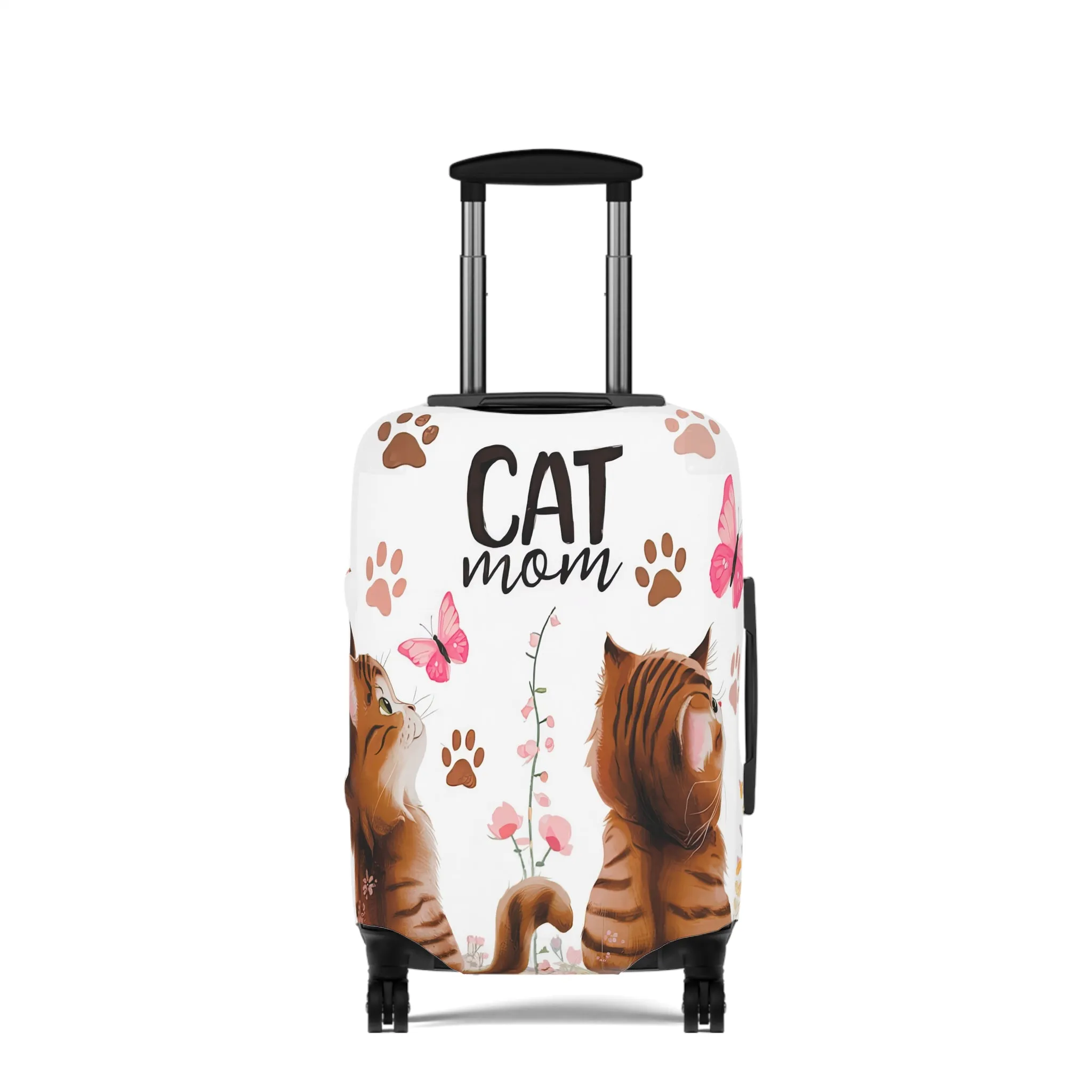 Luggage Cover, Cat Mom, awd-1472