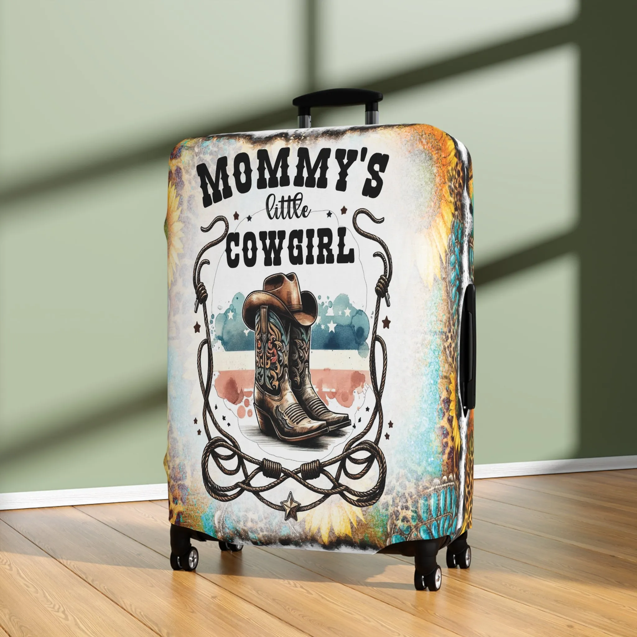 Luggage Cover, Country and Western, Mommy's Little Cowgirl, awd-1029