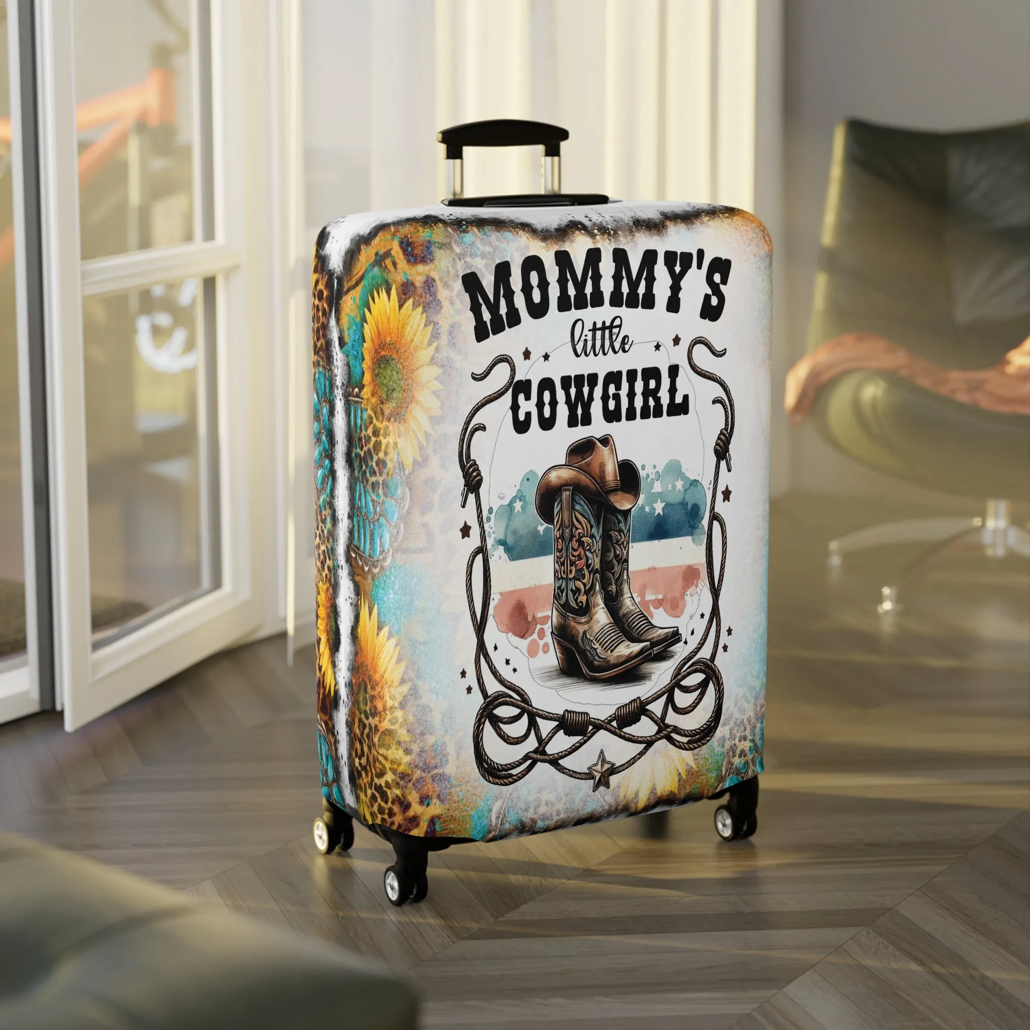 Luggage Cover, Country and Western, Mommy's Little Cowgirl, awd-1029