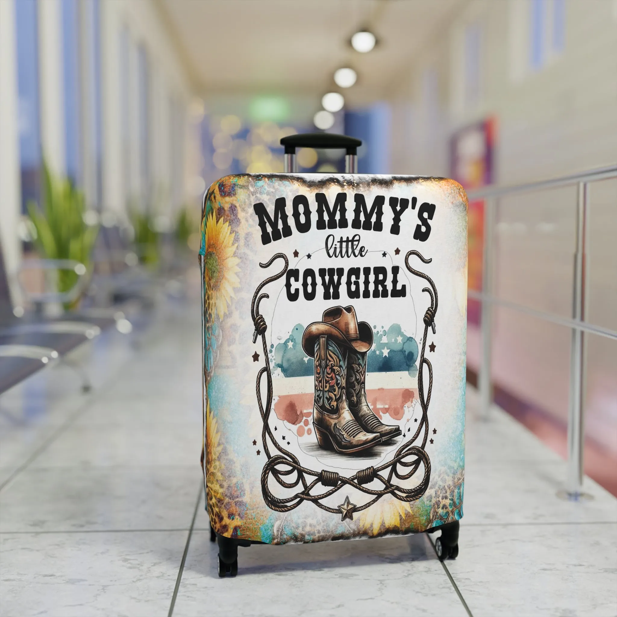 Luggage Cover, Country and Western, Mommy's Little Cowgirl, awd-1029