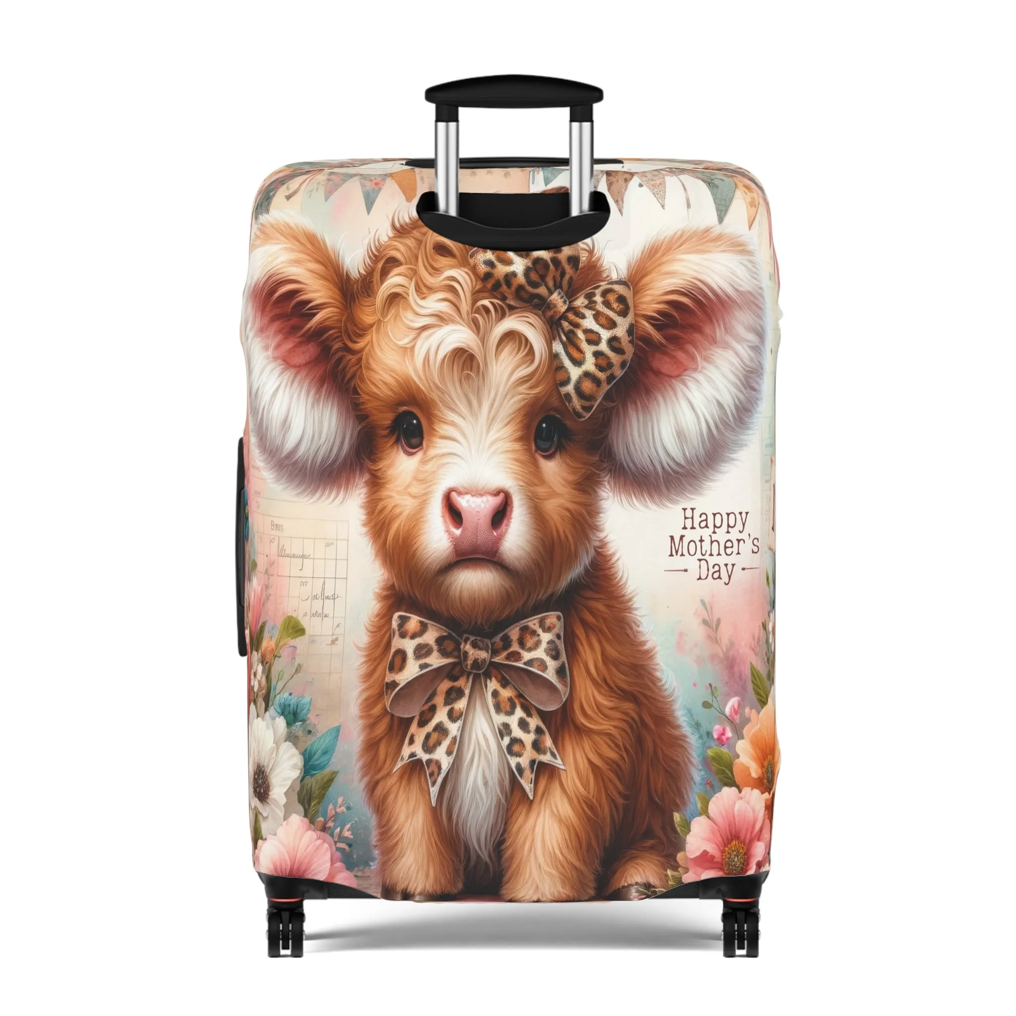 Luggage Cover, Highland Cow, awd-5014