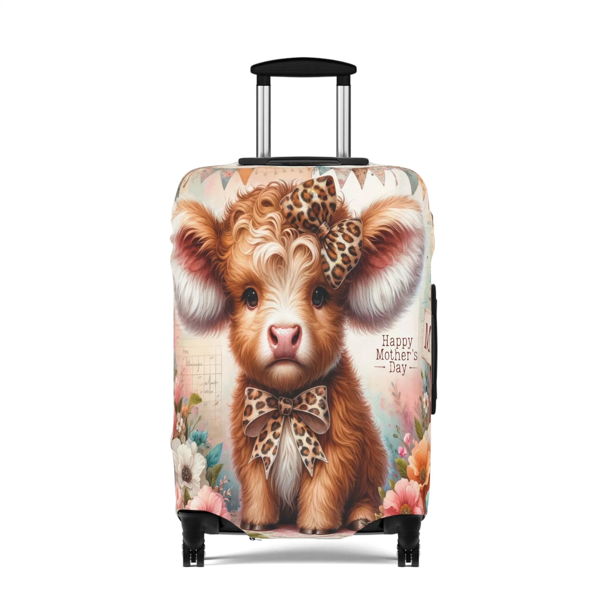 Luggage Cover, Highland Cow, awd-5014