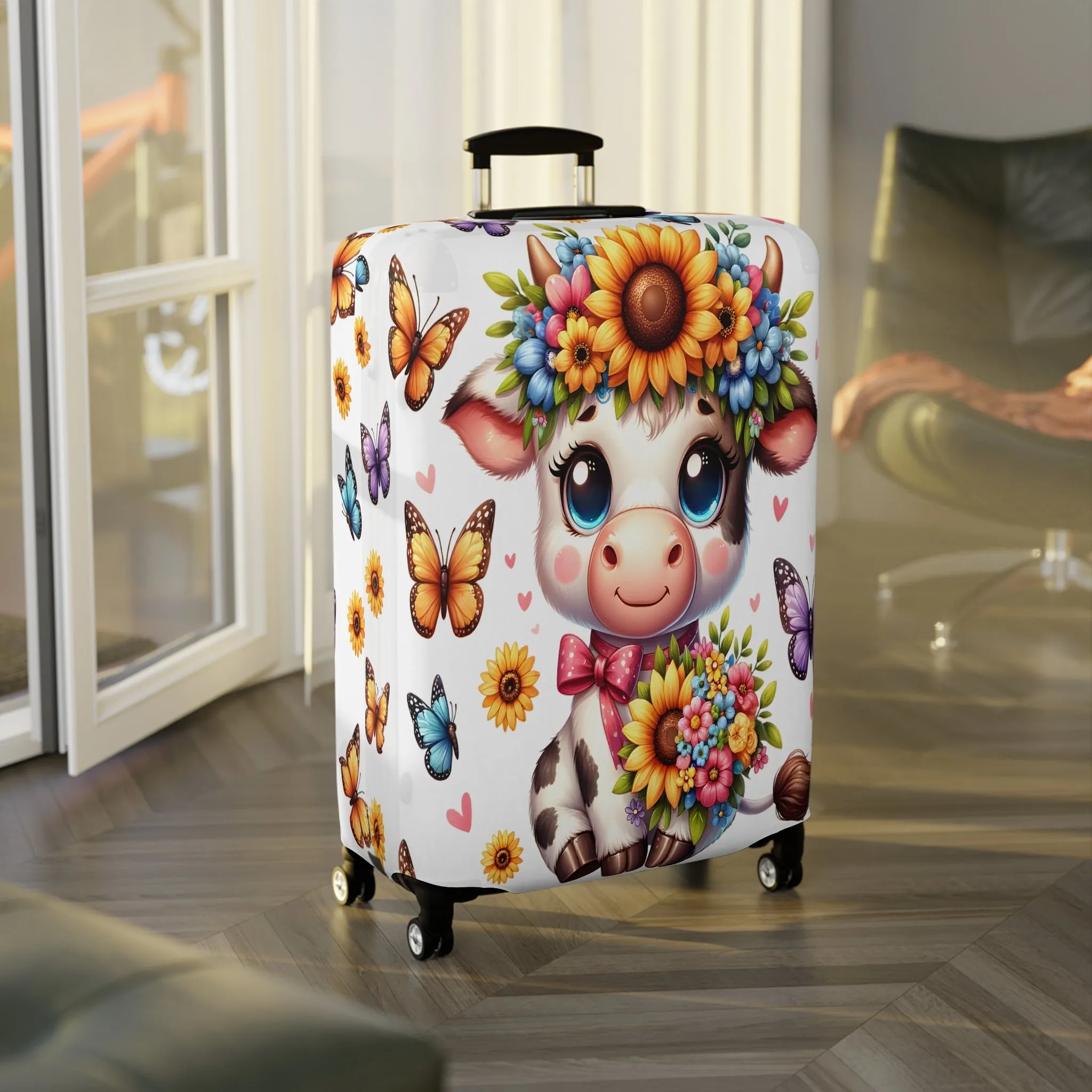 Luggage Cover, Highland Cow, awd-510