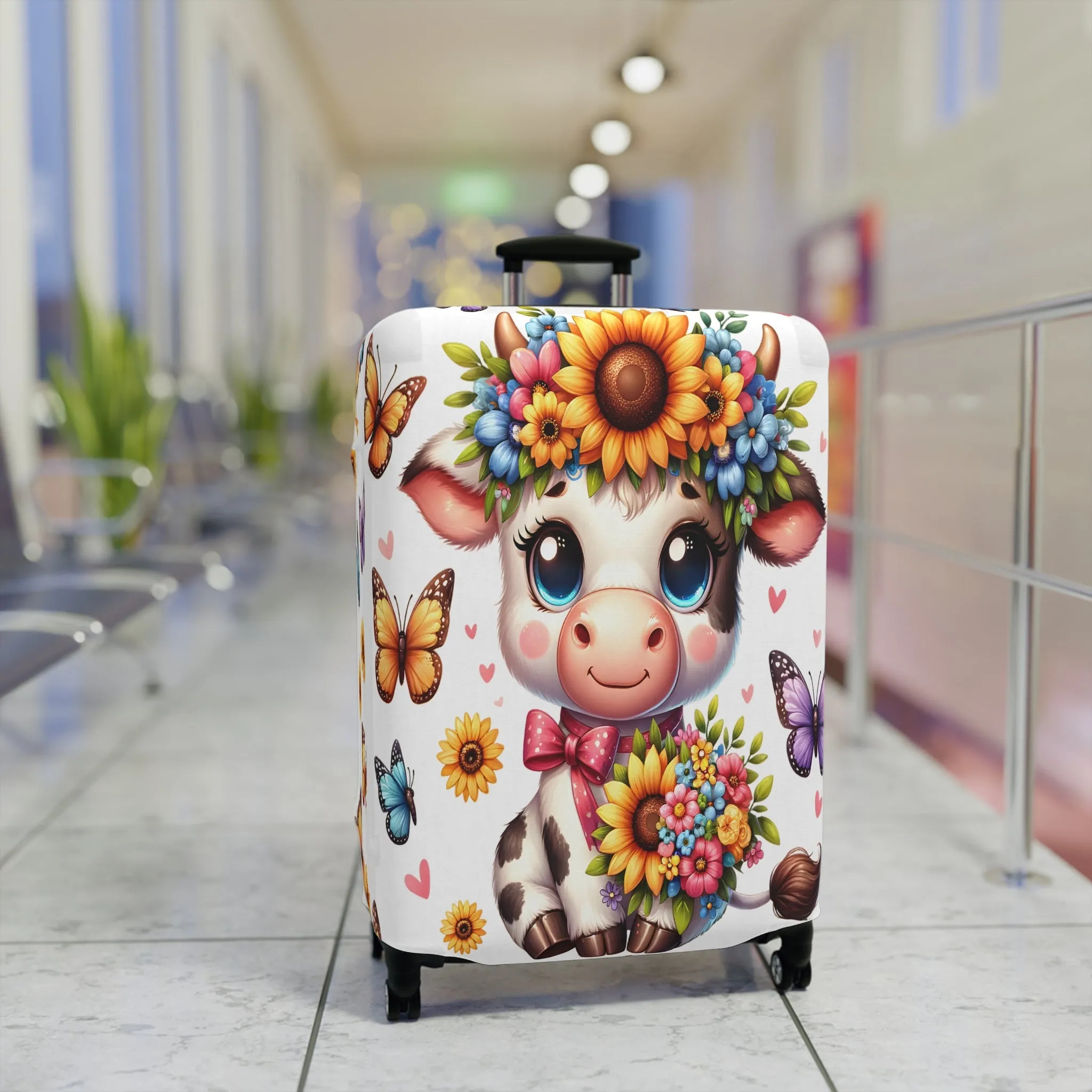 Luggage Cover, Highland Cow, awd-510