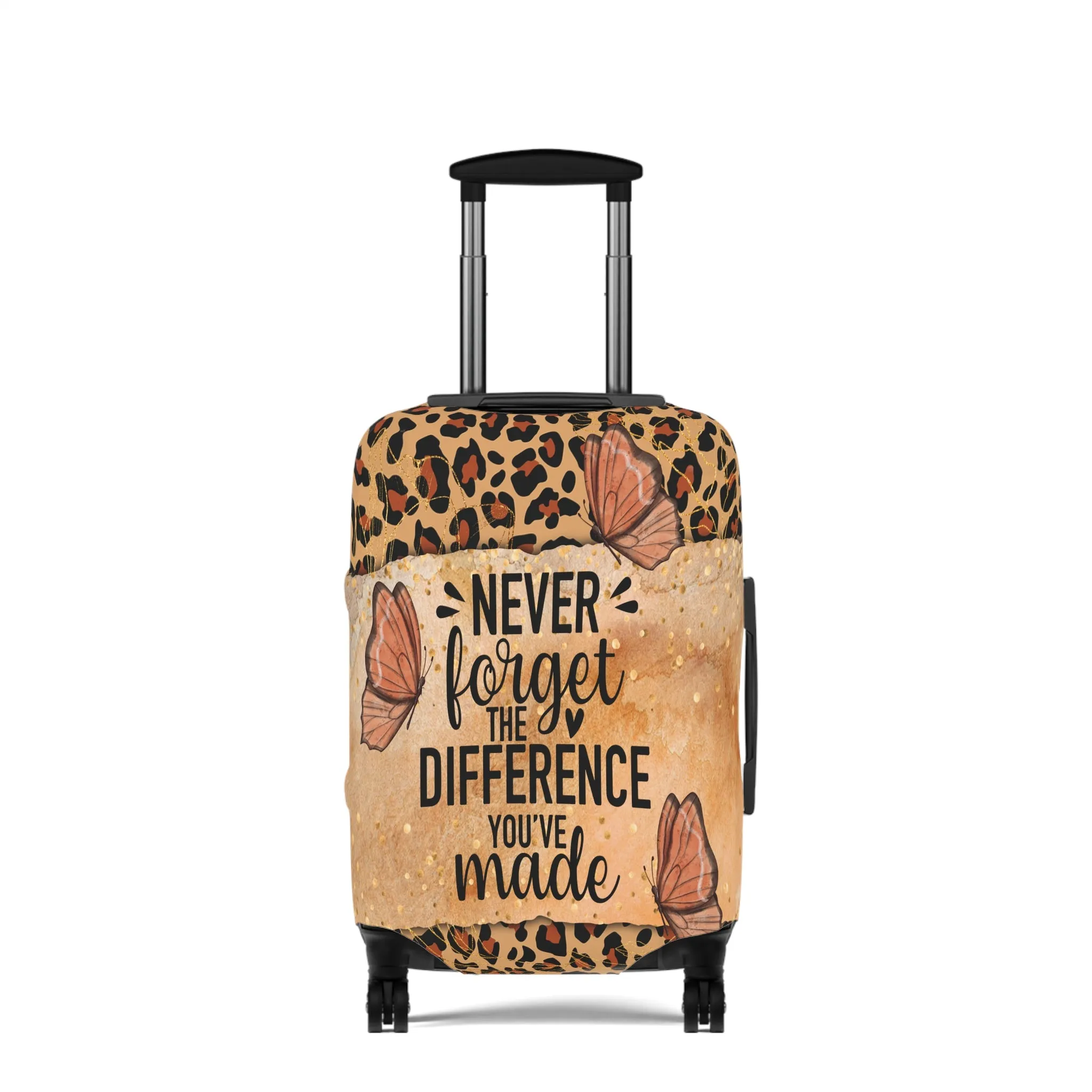 Luggage Cover, Never forget the difference you made, awd-1712