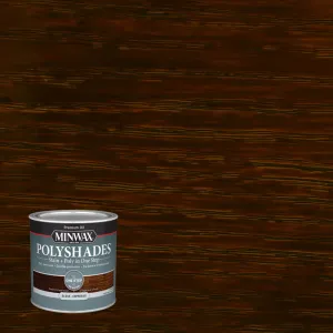 Minwax PolyShades Semi-Transparent Gloss Espresso Oil-Based Stain/Polyurethane Finish 0.5 pt