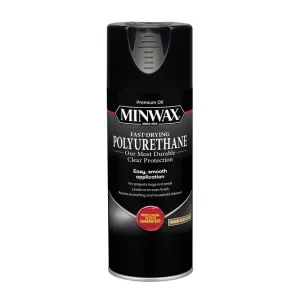 Minwax Semi-Gloss Clear Oil-Based Fast-Drying Polyurethane 11.5 oz