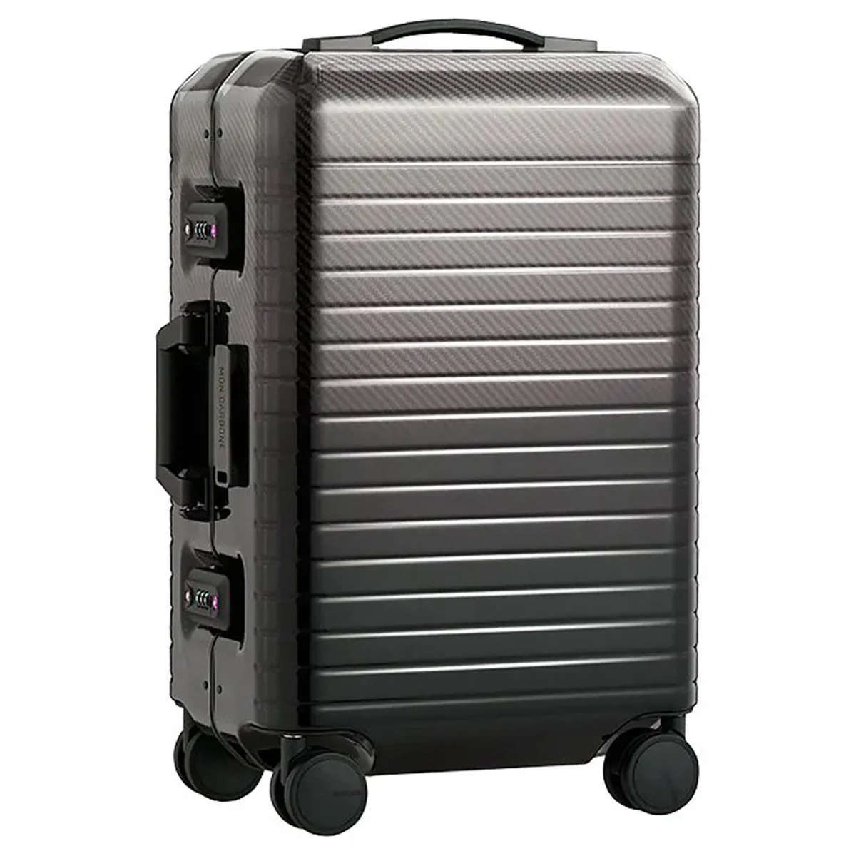 MON CARBONE BLACKDIAMOND Carbon Fiber Frame Closure Carry On Glossy Black