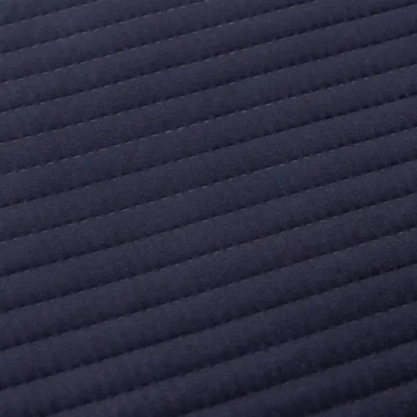 Navy Blue Super Soft Pinsonic Bedspread