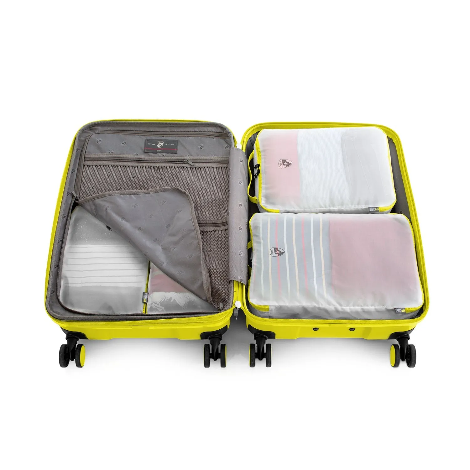 NeoCubes Translucent 5 Piece Packing Cubes Set