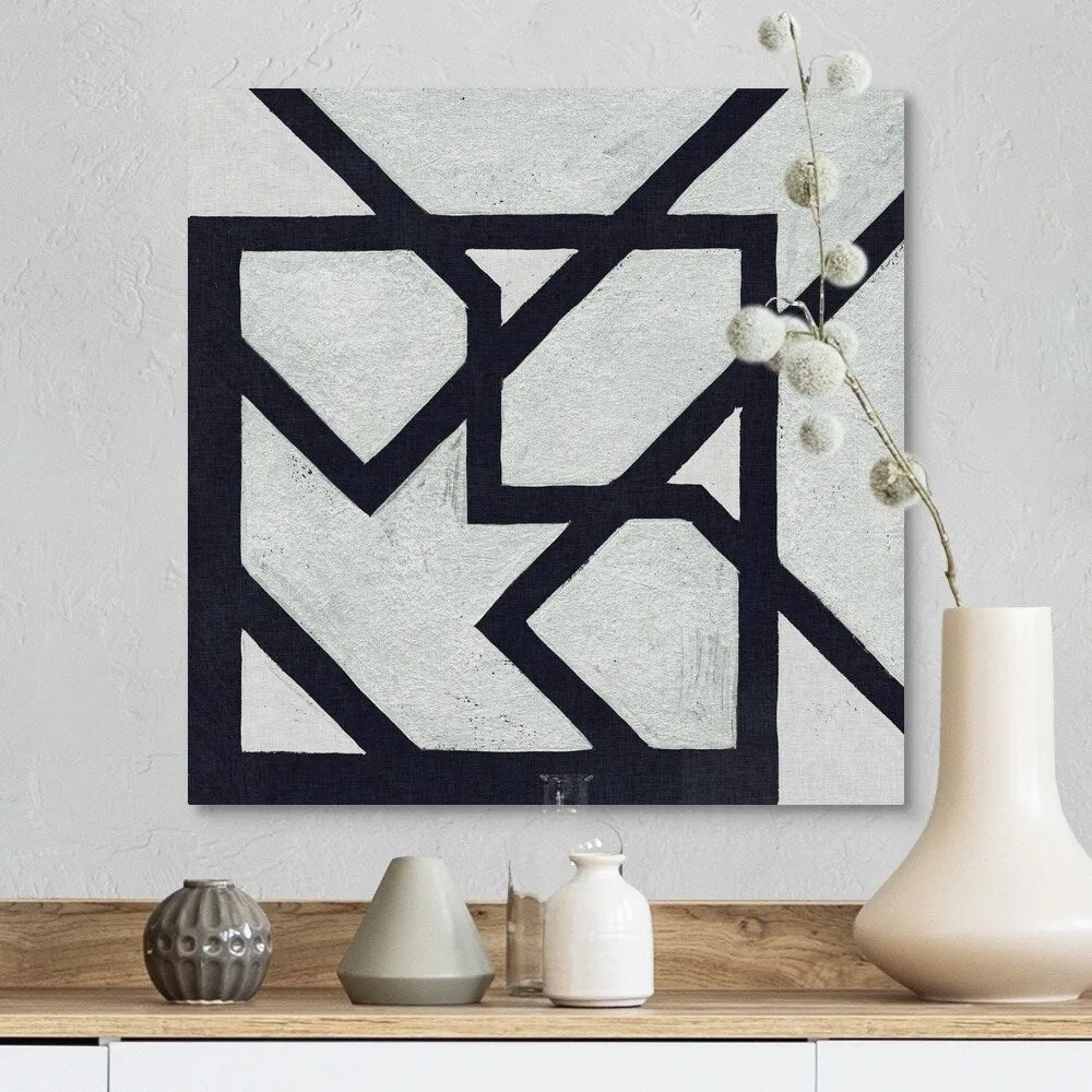 "Broken Square III" Canvas Wall Art