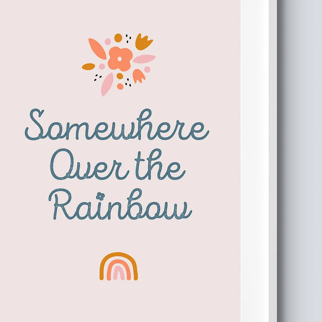 Rainbow Nursery Prints Set Of 2