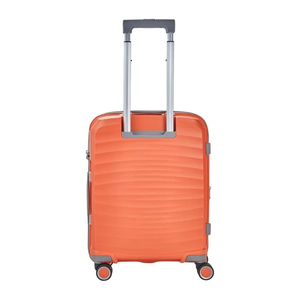 Rock Sunwave 3 Piece Set Expander Hardsided Luggage - Peach