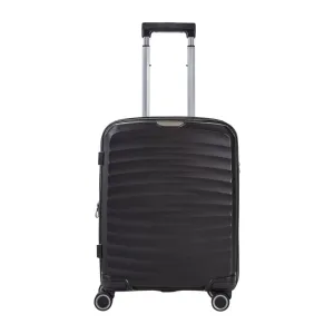 Rock Sunwave 54cm Carry On Hardsided Luggage - Black