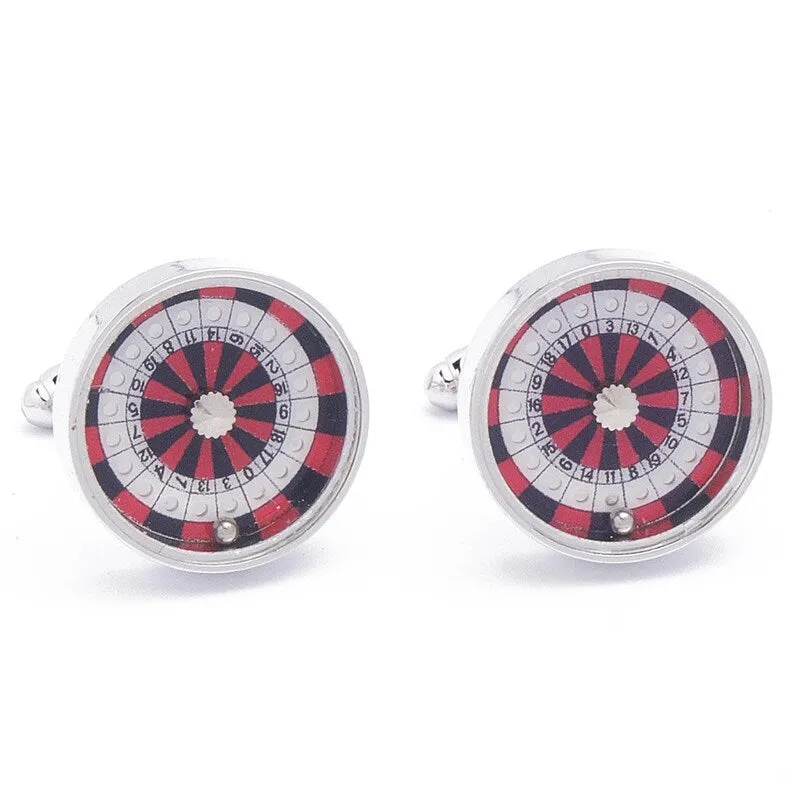 Roulette Wheel Cufflinks